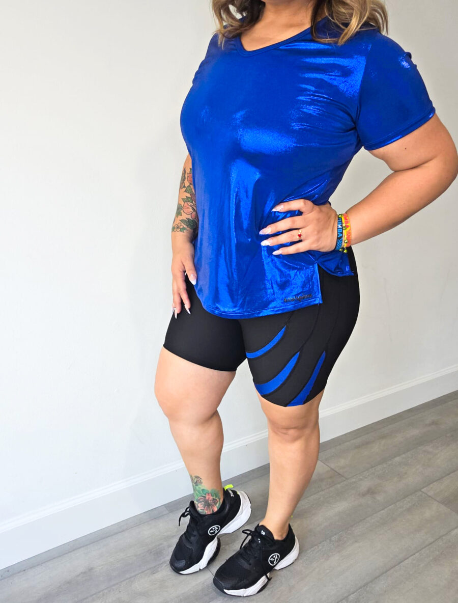Luminous Blue Sport Tee - Image 3